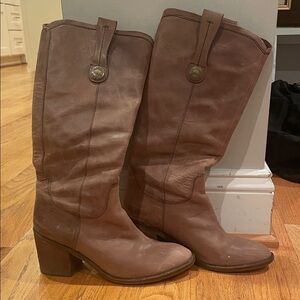 Kork-Ease Brown Leather Riding Boots